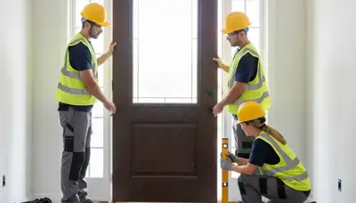 Brooklyn, NY door installation by FX Remodeling & Exteriors for weather protection and energy efficiency