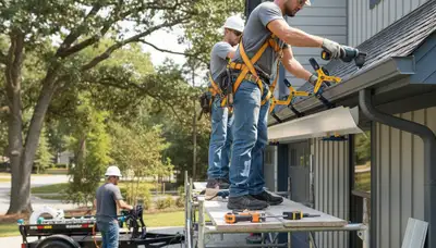 Brooklyn, NY gutter installation for moisture protection on a residential home