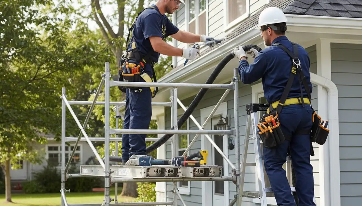 Brooklyn, NY gutter repair service for leaks, sagging gutters, and storm damage on a home