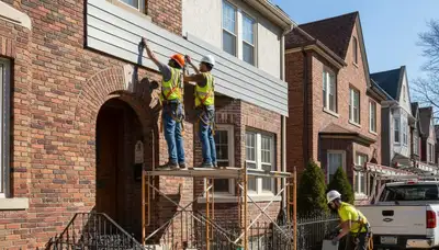 Brooklyn, NY siding installation for vinyl siding replacement on a residential home