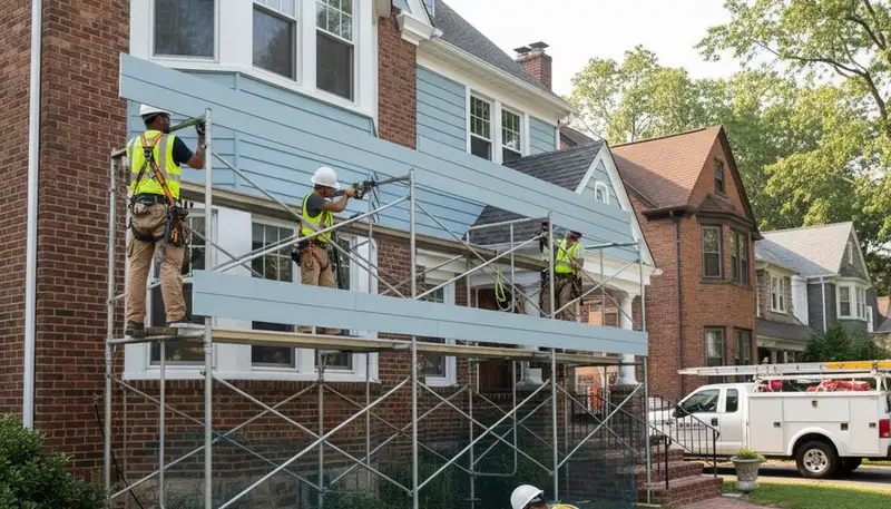 Brooklyn, NY siding contractor for vinyl siding installation and replacement for homes
