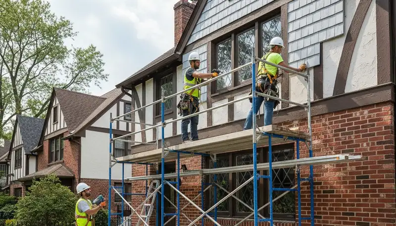 Brooklyn, NY vinyl siding installation by a professional siding contractor