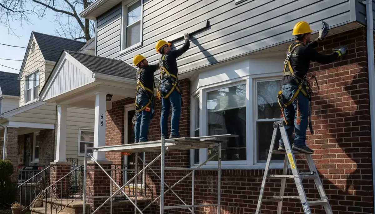 Brooklyn, NY siding company serving vinyl siding installation and replacement projects