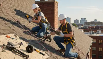 Brooklyn, NY siding inspection by FX Remodeling & Exteriors for roof and exterior damage assessment