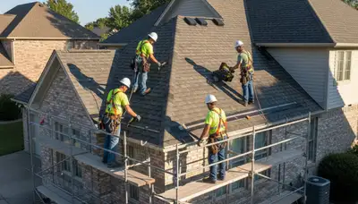 Roof replacement by FX Remodeling & Exteriors in Brooklyn, NY with durable roofing materials
