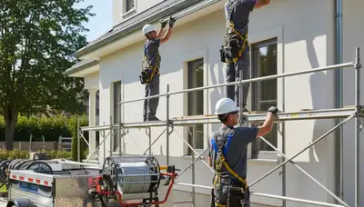 Brooklyn, NY seamless gutter installation for siding homes by FX Remodeling & Exteriors
