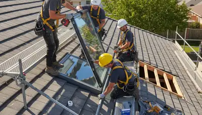 Brooklyn, NY skylight installation by FX Remodeling & Exteriors for weather-ready natural light service