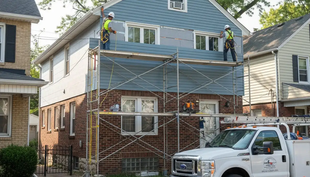 Brooklyn, NY siding contractor serving homes with professional vinyl siding installation and replacement