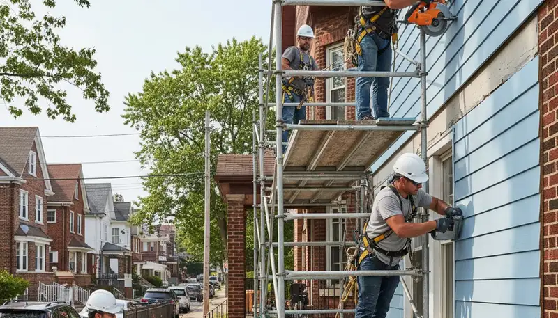 Brooklyn, NY siding contractor for vinyl siding installation and replacement